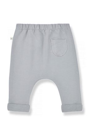 Grey cotton Damien pants 1+IN THE FAMILY KIDS | DAMIENSMOKY